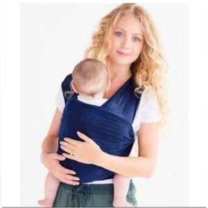 Solly Baby Wrap - Limited Edition Navy Shibori tie dye